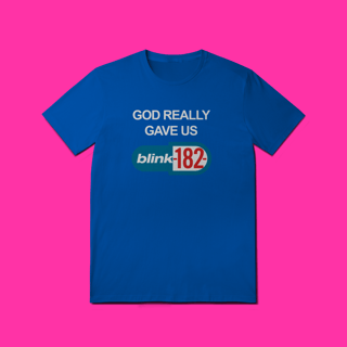 Nome do produtoCamiseta - blink-182 god love us