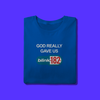 Nome do produtoCamiseta - blink-182 god love us