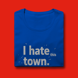 Nome do produtoCamiseta - I Hate This Town (a day to remember)