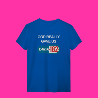Nome do produtoCamiseta - blink-182 god love us