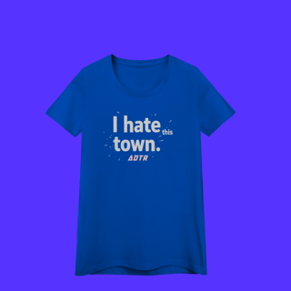 Nome do produtoCamiseta - I Hate This Town (a day to remember)