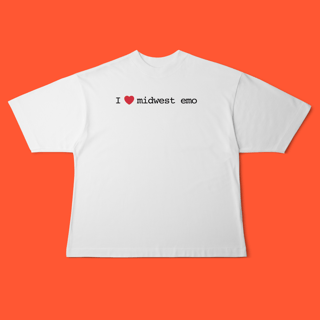 Nome do produtoOversized - I Love Midwest Emo
