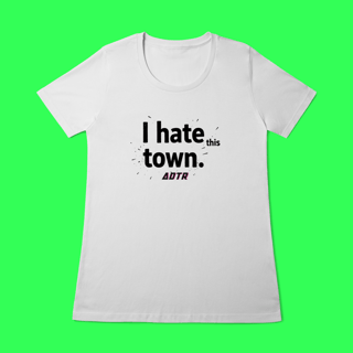 Nome do produtoCamiseta - I Hate This Town (a day to remember)