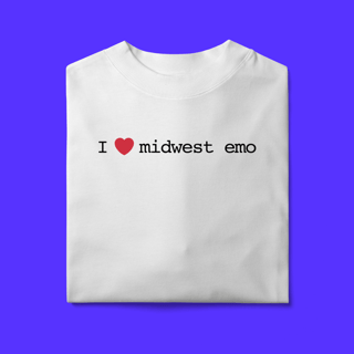 Nome do produtoOversized - I Love Midwest Emo