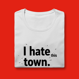 Nome do produtoCamiseta - I Hate This Town (a day to remember)