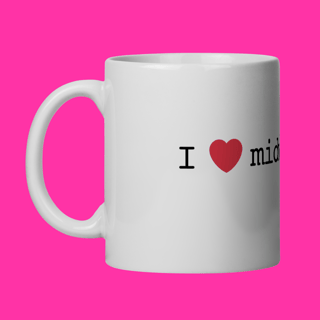 Nome do produtoCaneca - I Love Midwest Emo