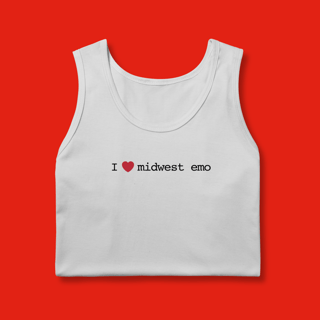 Nome do produtoRegata - I Love Midwest Emo