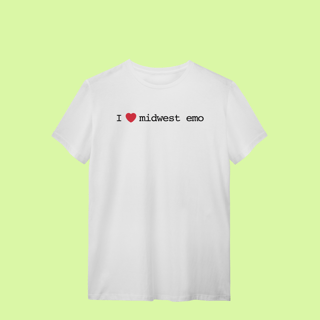Nome do produtoCamiseta - I Love Midwest Emo