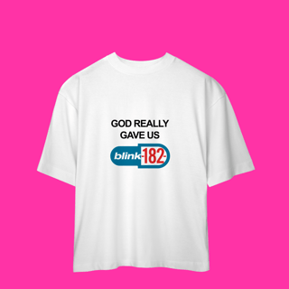 Nome do produtoOversized - blink-182 God Love Us
