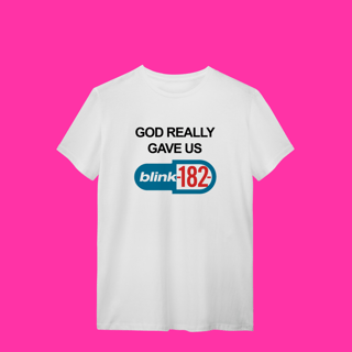 Nome do produtoCamiseta - blink-182 god love us