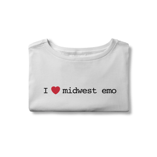 Nome do produtoCropped - I Love Midwest Emo