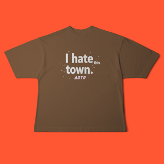 Nome do produtoOversized. -I Hate This Town (a day to remember)