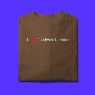 Nome do produtoOversized - I Love Midwest Emo