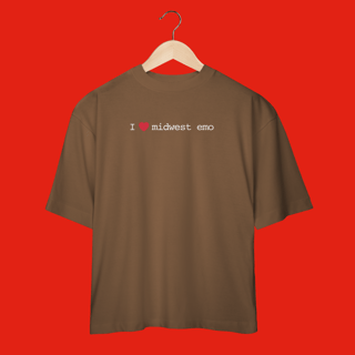 Nome do produtoOversized - I Love Midwest Emo