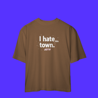 Nome do produtoOversized. -I Hate This Town (a day to remember)