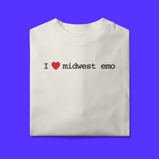 Nome do produtoOversized - I Love Midwest Emo