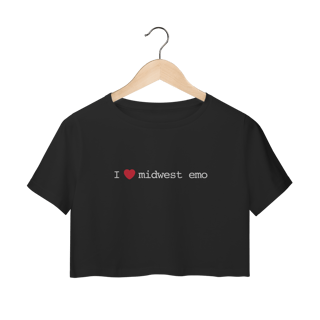 Nome do produtoCropped - I Love Midwest Emo