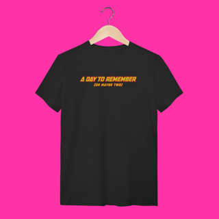 Nome do produtoCamiseta - A Day To Remember (or two)