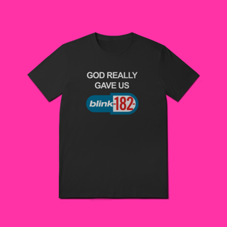 Nome do produtoCamiseta - blink-182 god love us