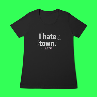Nome do produtoCamiseta - I Hate This Town (a day to remember)