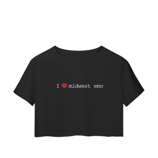 Nome do produtoCropped - I Love Midwest Emo