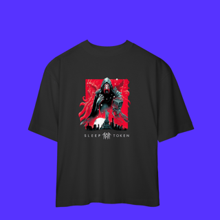 Nome do produtoCamiseta Oversized - Sleep Token Red Chaos