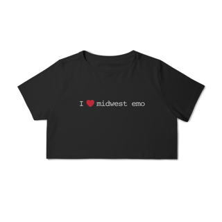 Nome do produtoCropped - I Love Midwest Emo