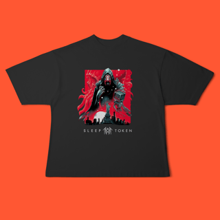 Nome do produtoCamiseta Oversized - Sleep Token Red Chaos