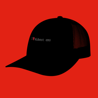 Nome do produtoBoné - I Love Midwest Emo