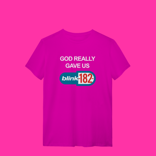 Nome do produtoCamiseta - blink-182 god love us