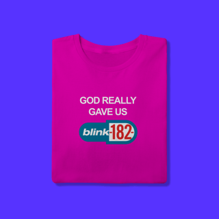 Nome do produtoCamiseta - blink-182 god love us