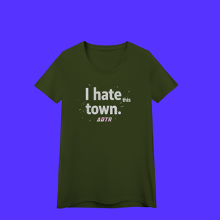 Nome do produtoCamiseta - I Hate This Town (a day to remember)