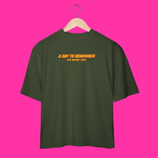 Nome do produtoOversized - A Day To Remember (or two)