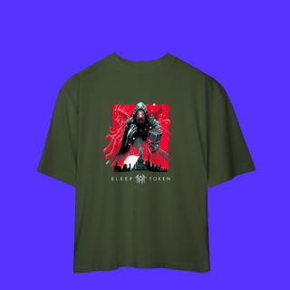 Nome do produtoCamiseta Oversized - Sleep Token Red Chaos