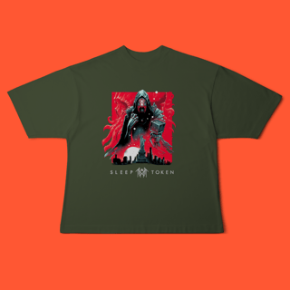 Nome do produtoCamiseta Oversized - Sleep Token Red Chaos