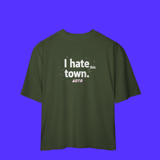 Nome do produtoOversized. -I Hate This Town (a day to remember)
