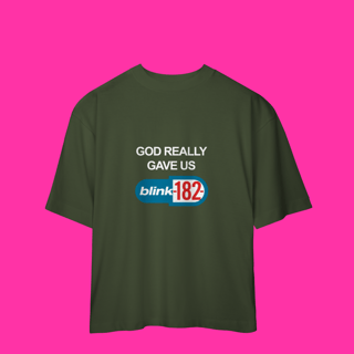 Nome do produtoOversized - blink-182 God Love Us
