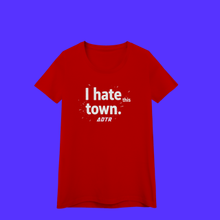Nome do produtoCamiseta - I Hate This Town (a day to remember)