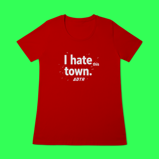 Nome do produtoCamiseta - I Hate This Town (a day to remember)