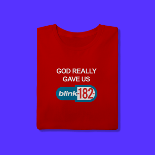 Nome do produtoCamiseta - blink-182 god love us