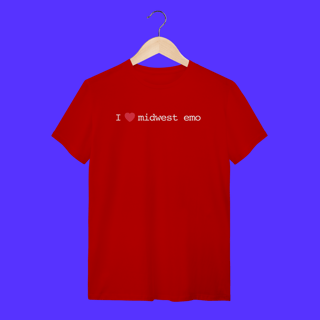 Nome do produtoCamiseta - I Love Midwest Emo