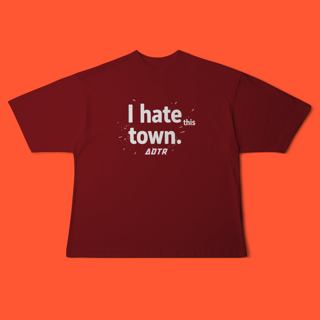 Nome do produtoOversized. -I Hate This Town (a day to remember)