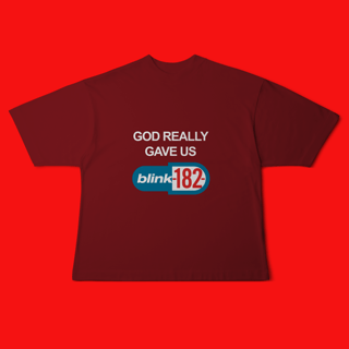 Nome do produtoOversized - blink-182 God Love Us