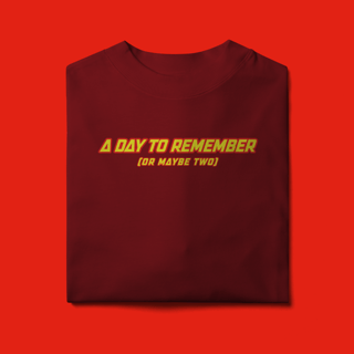 Nome do produtoOversized - A Day To Remember (or two)