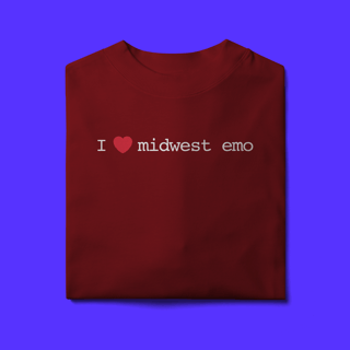 Nome do produtoOversized - I Love Midwest Emo