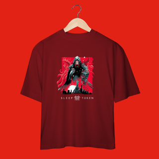Nome do produtoCamiseta Oversized - Sleep Token Red Chaos
