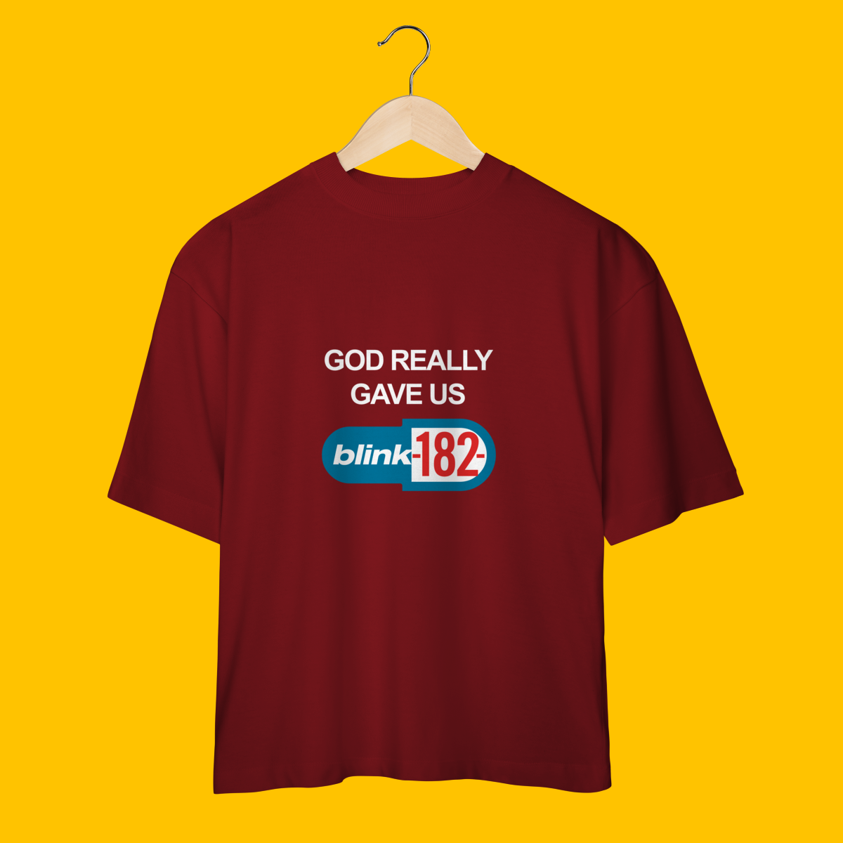 Nome do produto: Oversized - blink-182 God Love Us