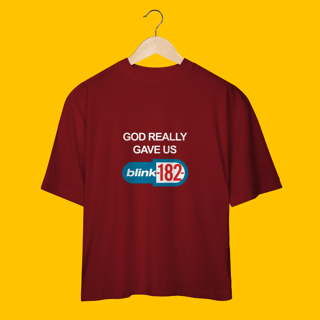 Nome do produtoOversized - blink-182 God Love Us