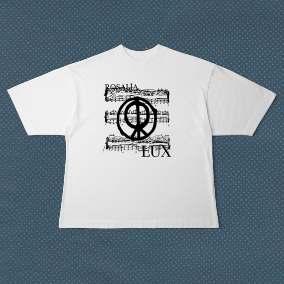 Camiseta Oversized Rosalía - Lux Partitura