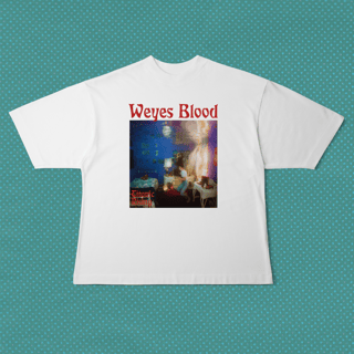 Nome do produtoCamiseta Oversized Weyes Blood - Titanic Rising
